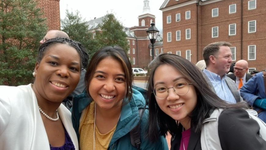 Dr. Mirian Ofonedu, Martina Penalosa, Melanie Ong