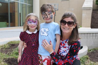 Lizzy and her children at Planting Hope 2014